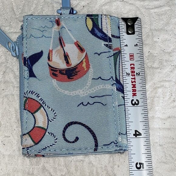 Vera Bradley Reactive Lanyard ID Holder‎ RFID Blocking Really Regatta - Picture 8 of 9